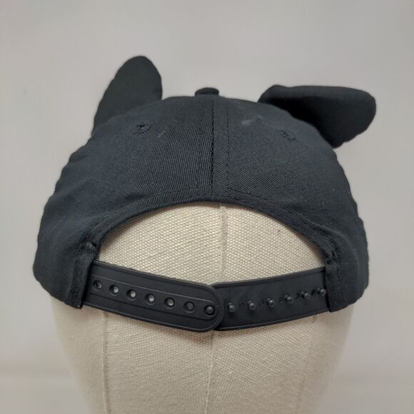 Disney Junior Mickey Boy's Snapback Hat Black OSFM Ears Distressed - Picture 5 of 9